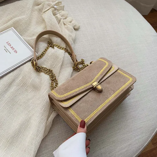 Sacs Bandoulière en Cuir Brossé pour Femmes 2020, Sac Messager à Chaîne, Sac à Main de Voyage Luxe pour Dame, Sacs et Pochettes Fashion Nova