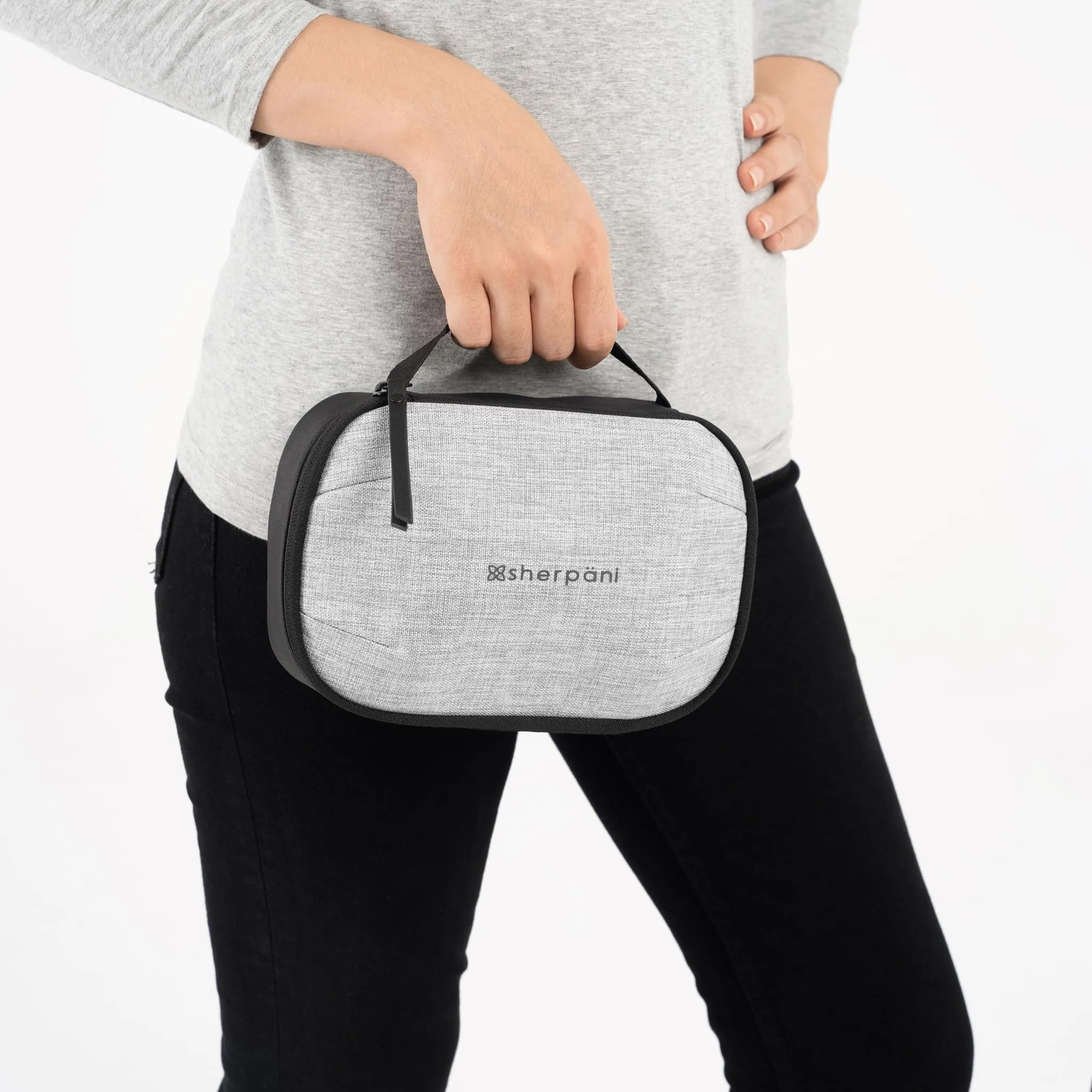 Sherpani Atlas, Accessoire de Voyage, Sac Organisateur pour Câbles Technologiques et Articles de Toilette pour Femmes Sherpani