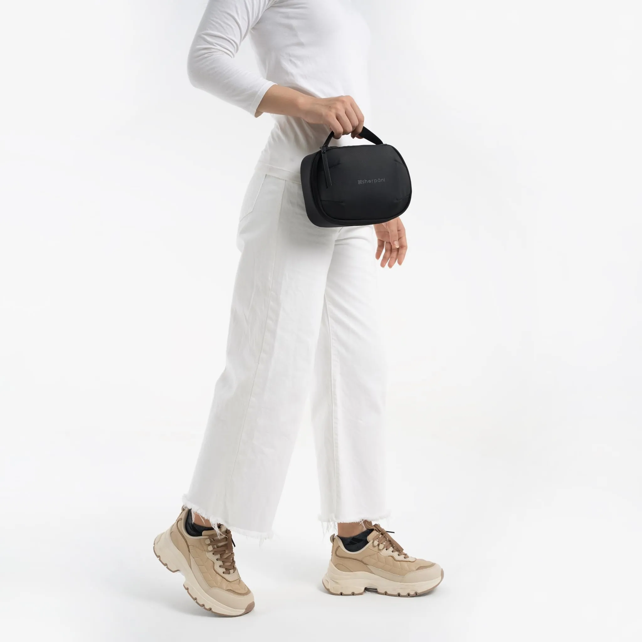 Sherpani Atlas, Accessoire de Voyage, Sac Organisateur pour Câbles Technologiques et Articles de Toilette pour Femmes Sherpani