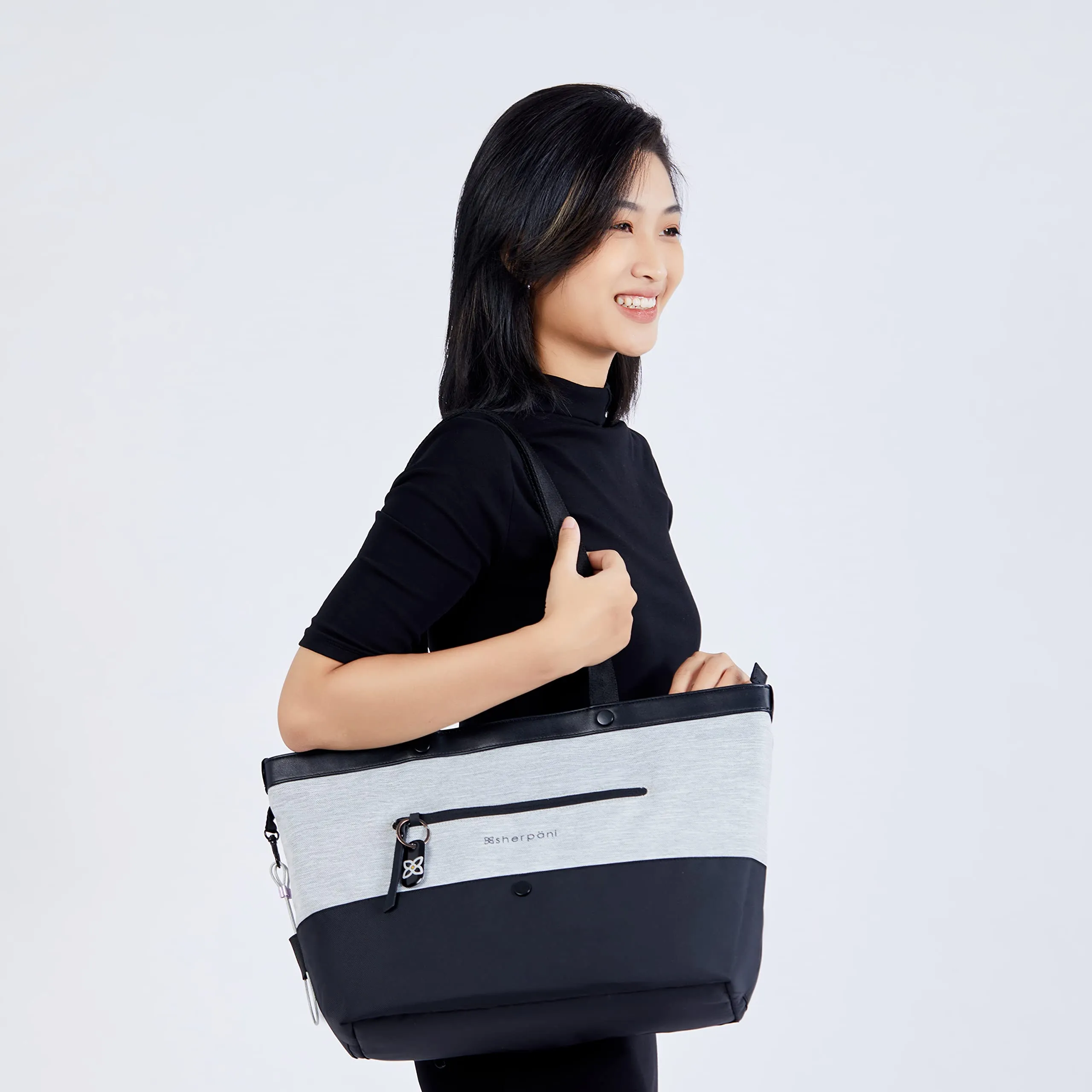 Sherpani Cali, Sac Fourre-Tout Anti-Vol, Sac de Voyage, Sac à Main, Sac pour Enseignante, Sac Fourre-Tout pour Femmes, Compatible avec Ordinateur Portable 15 Pouces (Sans Housse) Bags Sherpani