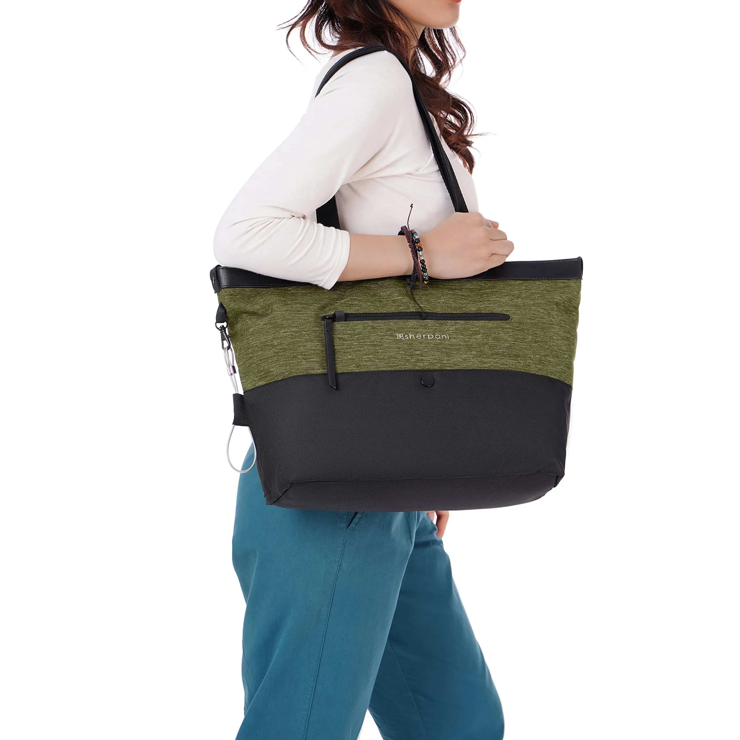 Sherpani Cali, Sac Fourre-Tout Anti-Vol, Sac de Voyage, Sac à Main, Sac pour Enseignante, Sac Fourre-Tout pour Femmes, Compatible avec Ordinateur Portable 15 Pouces (Sans Housse) Bags Sherpani
