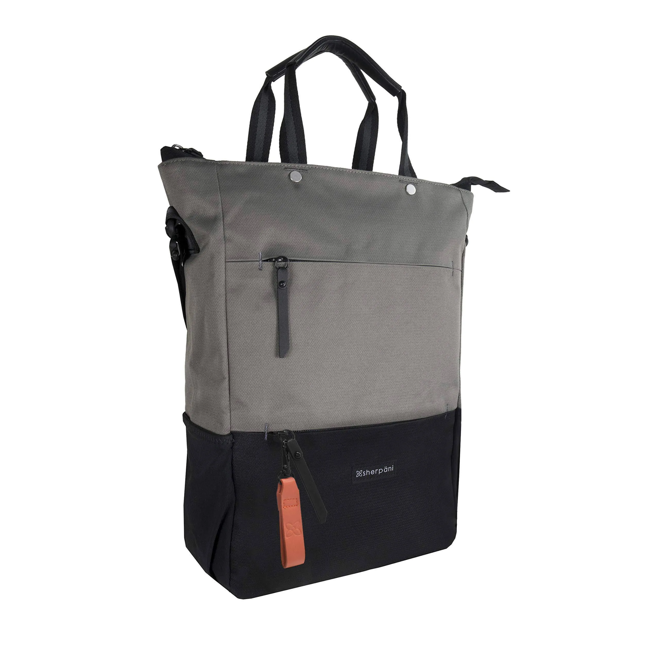 Sherpani Camden, Sac Nylon Convertible Sac à Dos Tote, Sac Tote, Sac Bandoulière pour Femmes, Protection RFID, Sac pour Ordinateur Portable 15 Pouces Sherpani