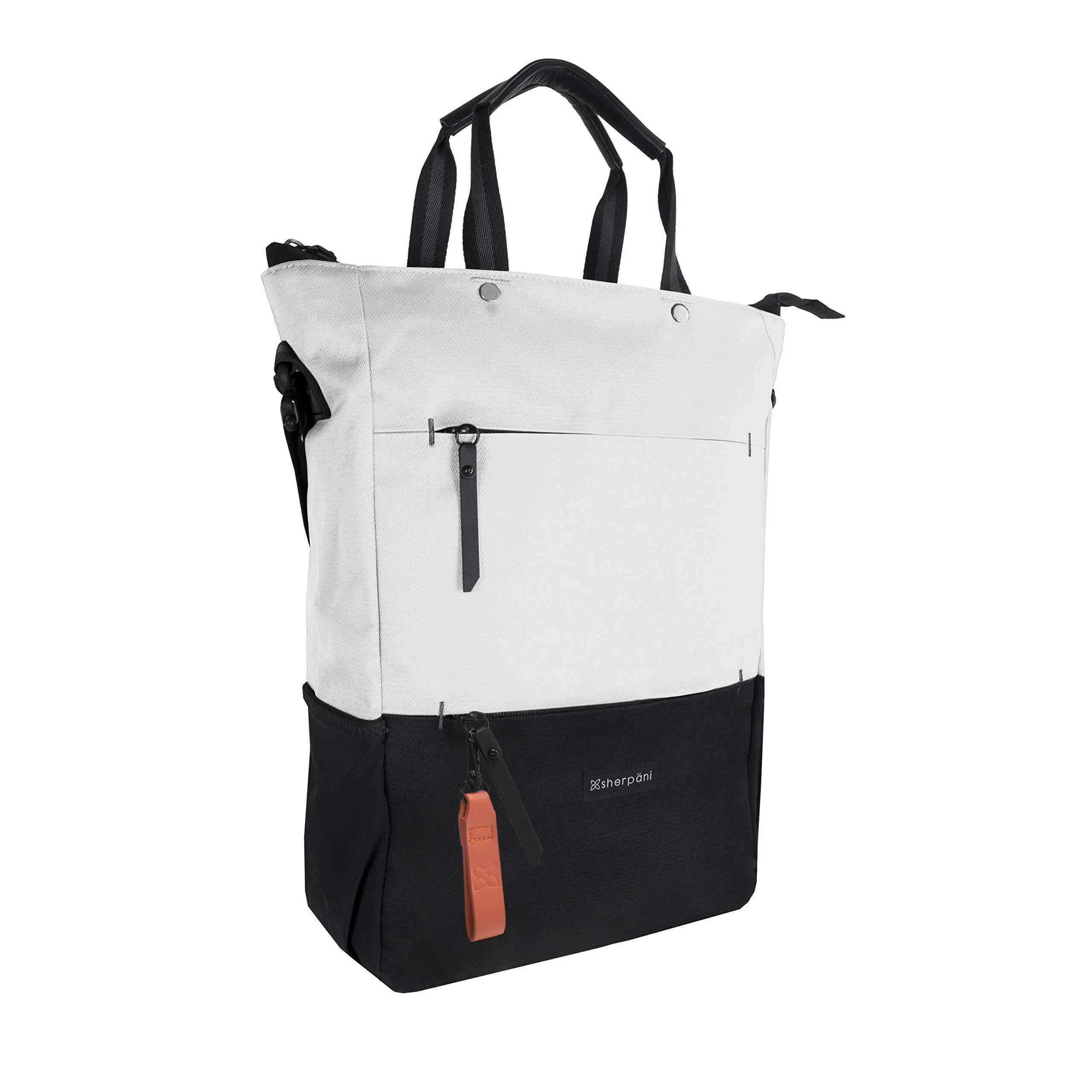 Sherpani Camden, Sac Nylon Convertible Sac à Dos Tote, Sac Tote, Sac Bandoulière pour Femmes, Protection RFID, Sac pour Ordinateur Portable 15 Pouces Sherpani