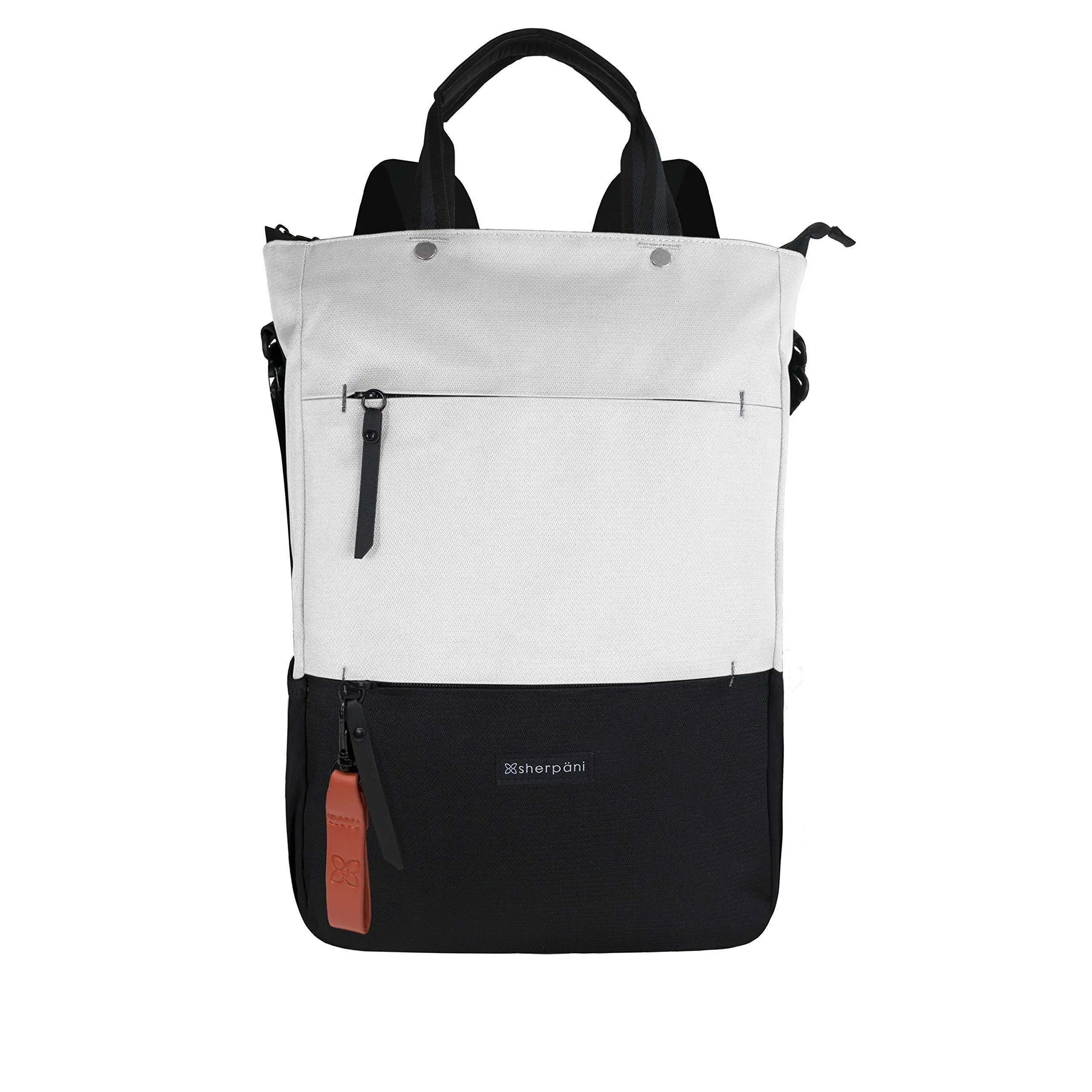Sherpani Camden, Sac Nylon Convertible Sac à Dos Tote, Sac Tote, Sac Bandoulière pour Femmes, Protection RFID, Sac pour Ordinateur Portable 15 Pouces Sherpani