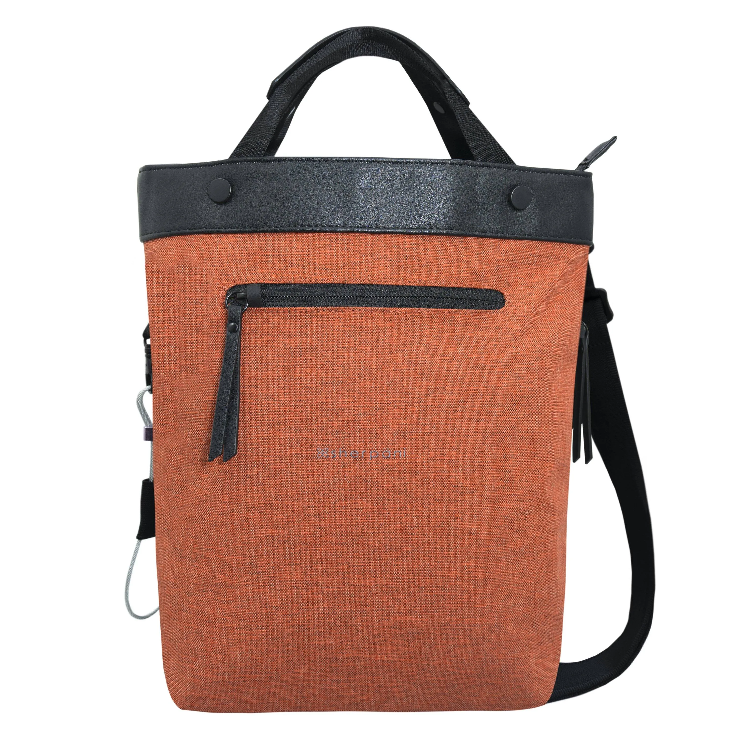 Sherpani Geo, Sac Bandoulière Anti-Vol, Sac de Voyage, Sac à Bandoulière Moyen pour Femmes Compatible avec Tablette 10 Pouces, Sacs avec Protection RFID Sherpani