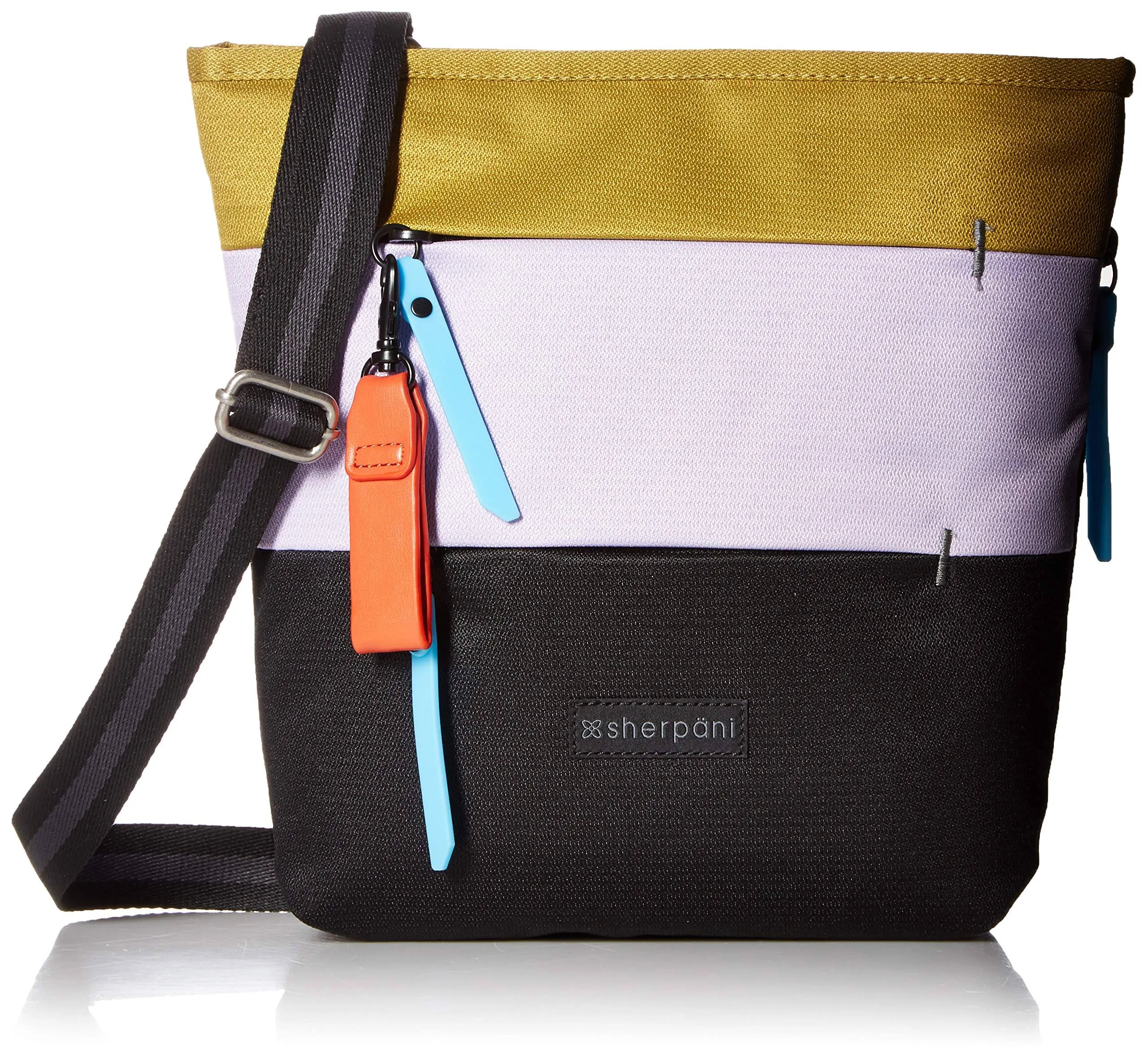 Sac bandoulière Sherpani Sadie en nylon recyclé, sac messager essentiel, sac à bandoulière moyen pour femmes, sacs avec protection RFID Sherpani