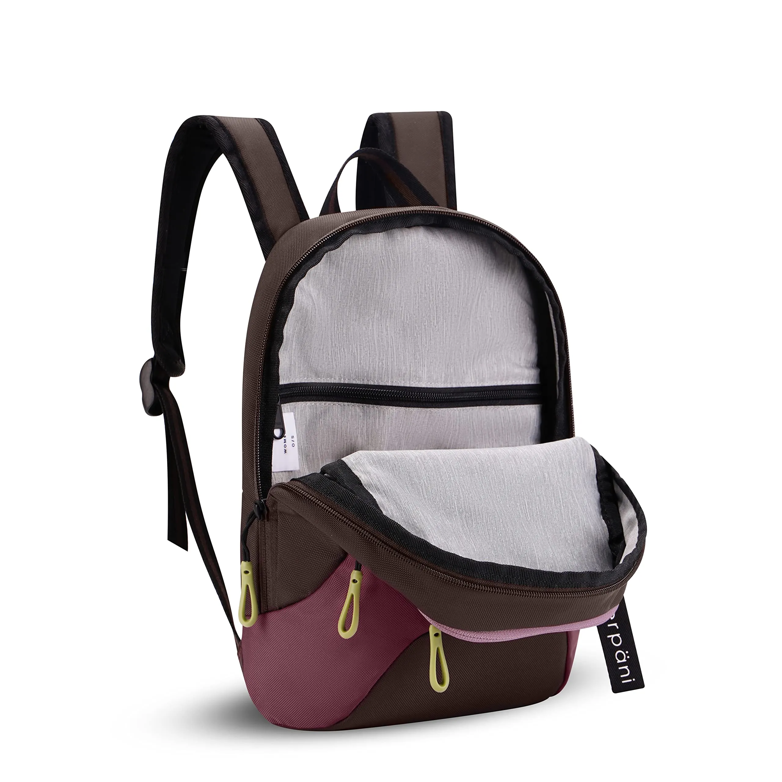 Sherpani Vespa, Mini Sac à Dos pour Femmes, Sac à Dos de Voyage, Protection RFID, Compatible avec les Tablettes de 10 Pouces, Sherpani