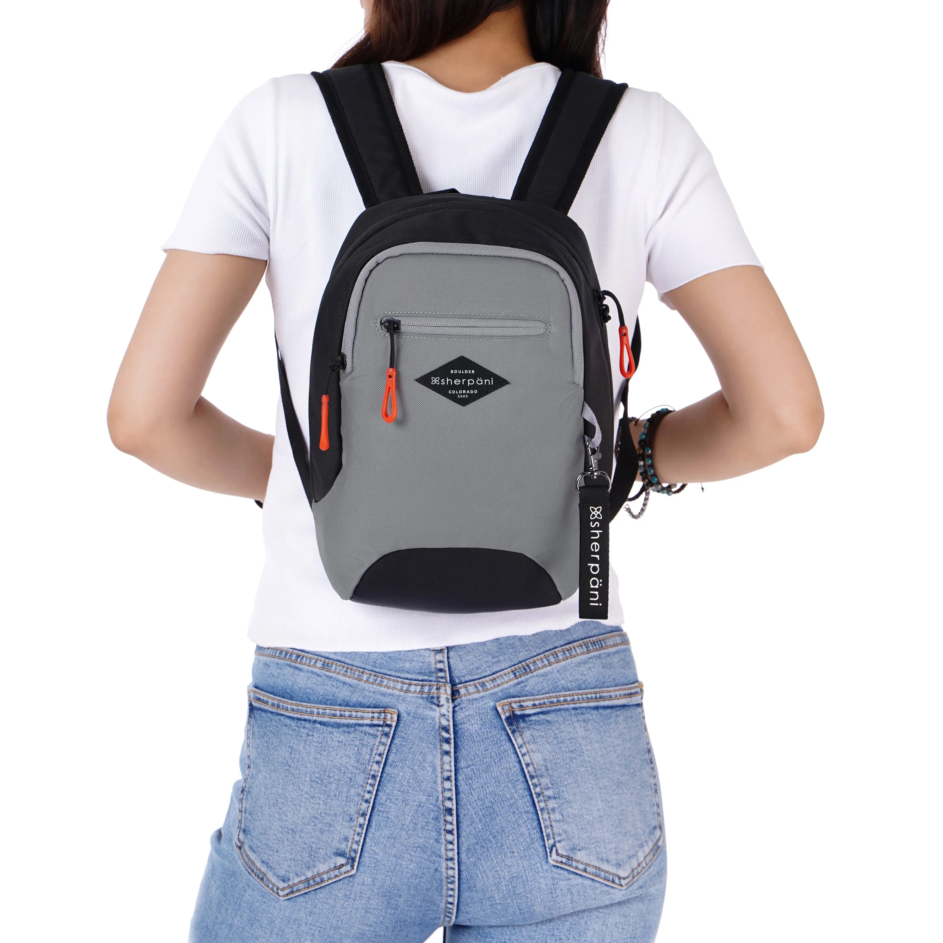 Sherpani Vespa, Mini Sac à Dos pour Femmes, Sac à Dos de Voyage, Protection RFID, Compatible avec les Tablettes de 10 Pouces, Sherpani