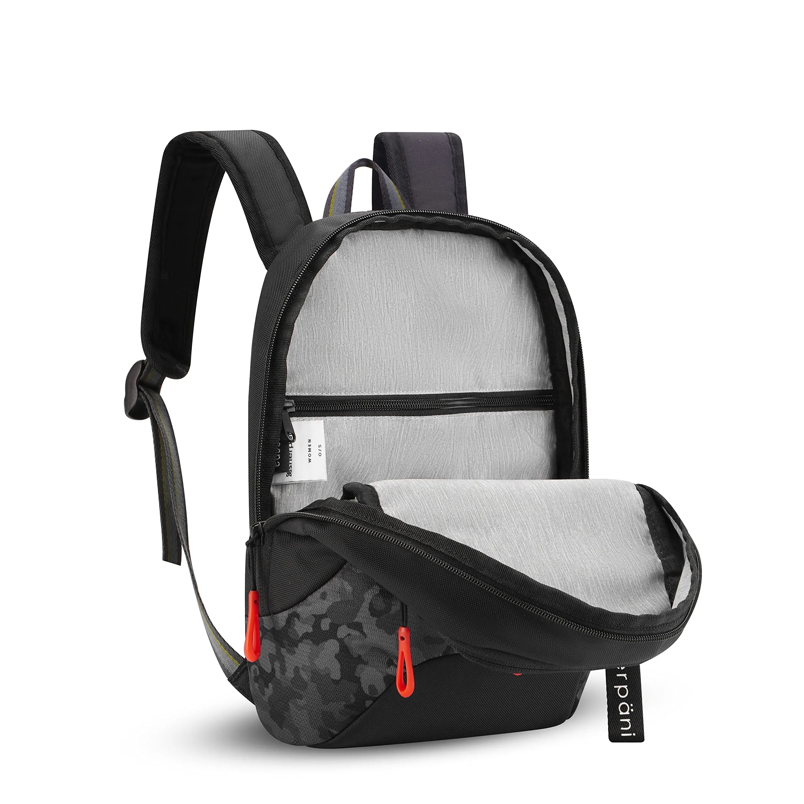 Sherpani Vespa, Mini Sac à Dos pour Femmes, Sac à Dos de Voyage, Protection RFID, Compatible avec les Tablettes de 10 Pouces, Sherpani