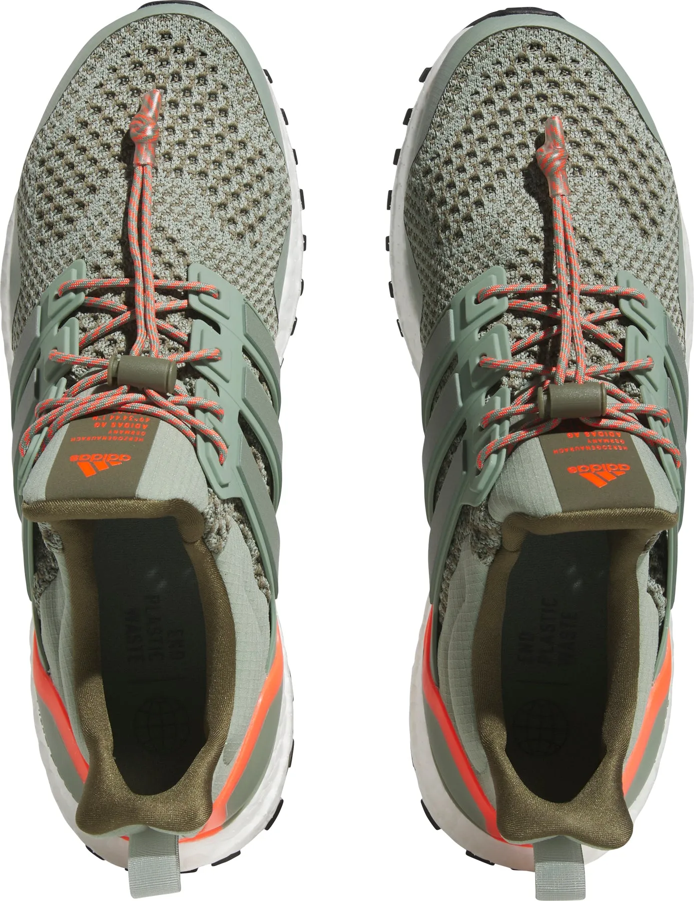 Chaussures Adidas Homme Chaussures de course adidas Ultra Boost 1.0 pour Hommes - Vert