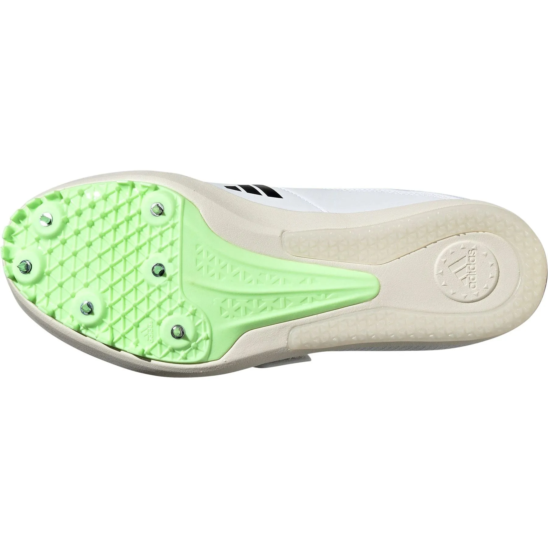 Chaussures Adidas Femme adidas Jumpstar Pointes pour épreuves de saut - Blanc