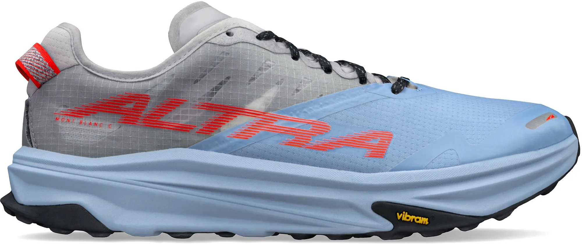 Chaussures de trail Altra Mont Blanc Carbon pour femmes - Gris