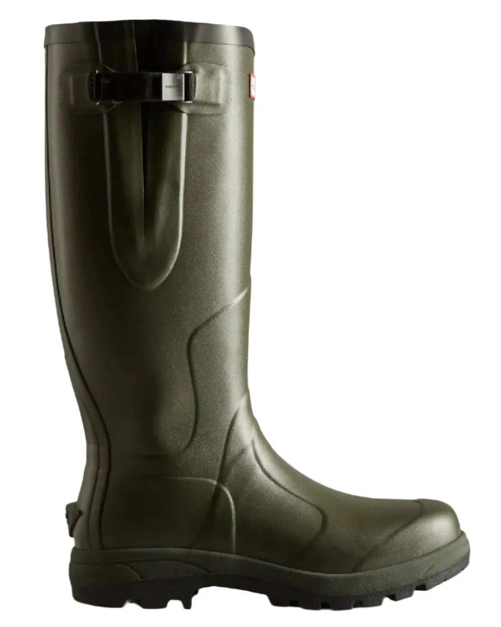 Bottes en caoutchouc Hunter Wellies Hunter Balmoral à réglage latéral classiques unisexes