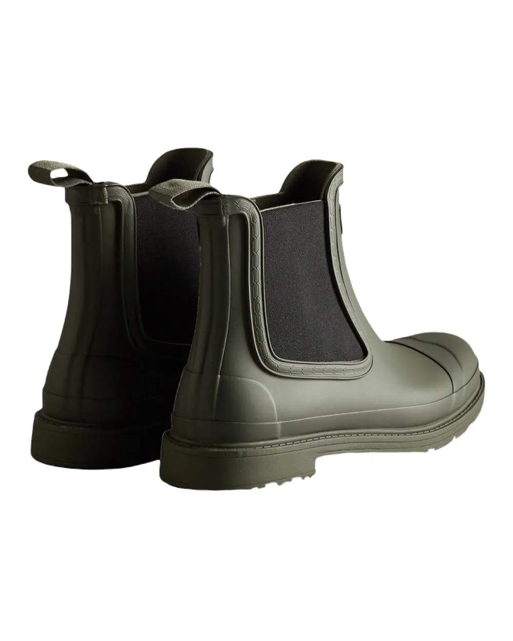Chaussures Hunter Bottes en Caoutchouc Hunter Bottes Chelsea Commando pour Hommes