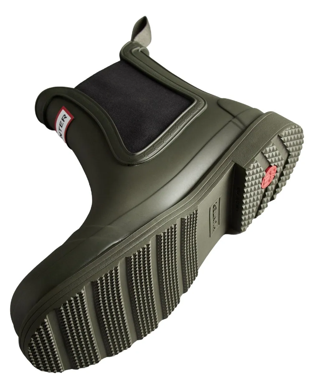Chaussures Hunter Bottes en Caoutchouc Hunter Bottes Chelsea Commando pour Hommes
