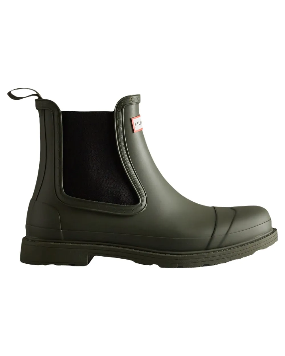 Chaussures Hunter Bottes en Caoutchouc Hunter Bottes Chelsea Commando pour Hommes