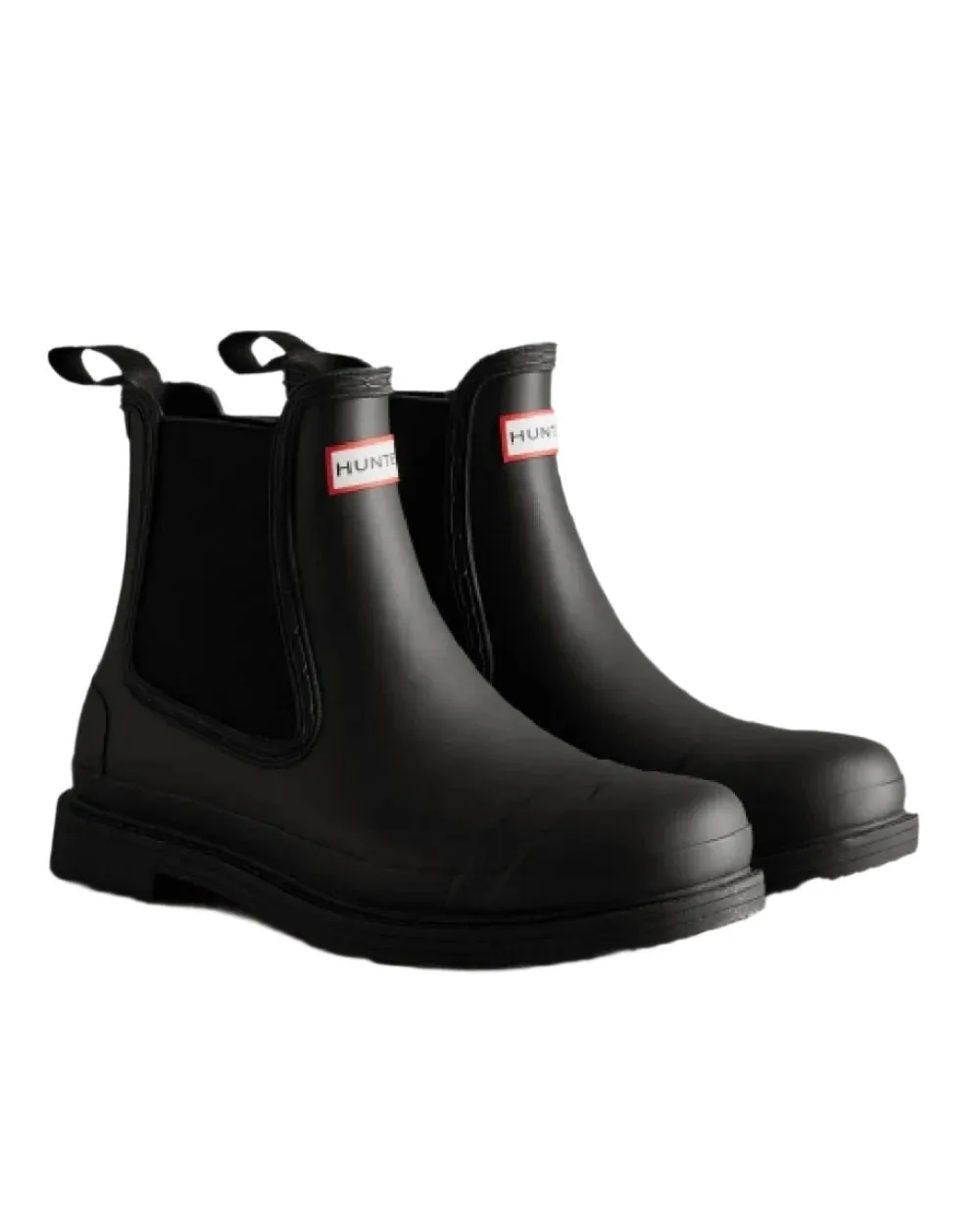 Chaussures Hunter Bottes en Caoutchouc Hunter Bottes Chelsea Commando pour Hommes