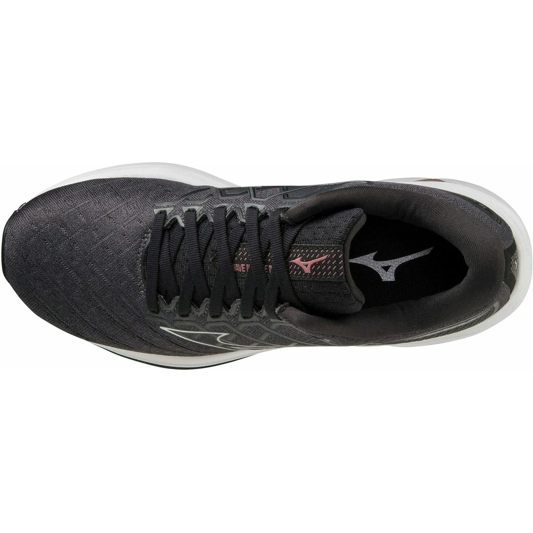 Chaussures de course Mizuno Wave Inspire 18 WIDE FIT (D) pour femmes - Noir