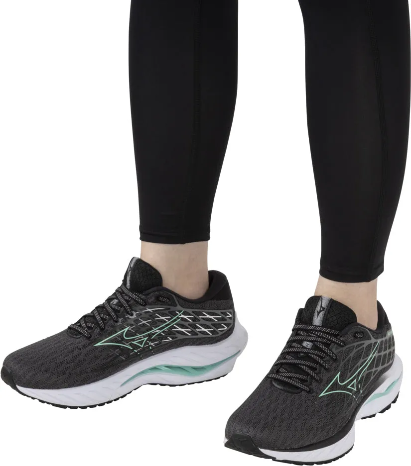 Chaussures de course Mizuno Wave Inspire 20 WIDE FIT (D) pour femme - Gris
