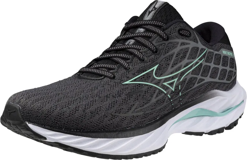 Chaussures de course Mizuno Wave Inspire 20 WIDE FIT (D) pour femme - Gris