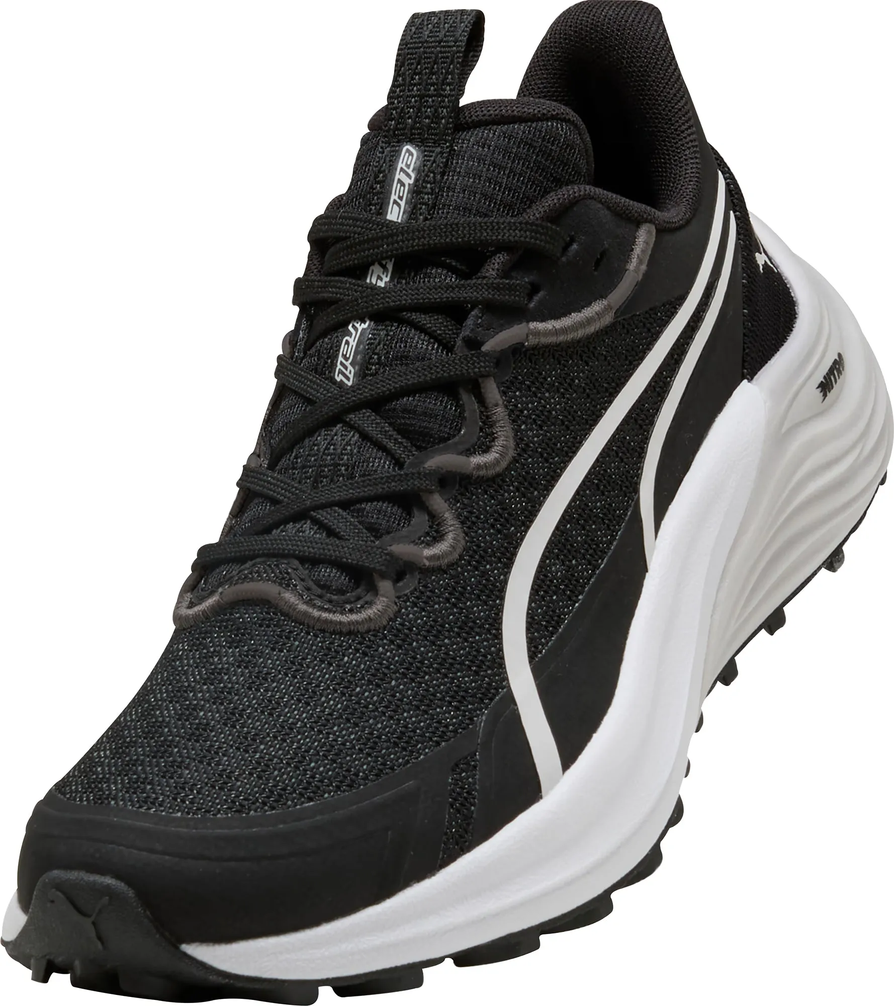 Chaussures de trail Puma Electrify Nitro 4 pour femme - Noir