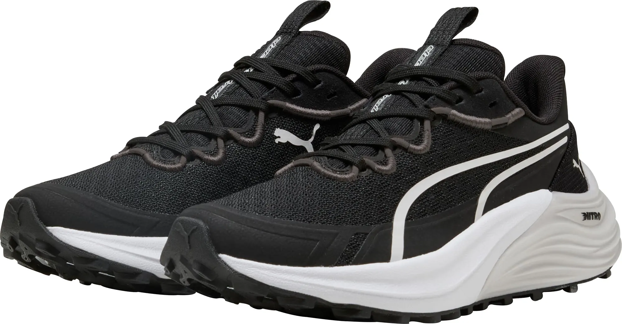 Chaussures de trail Puma Electrify Nitro 4 pour femme - Noir