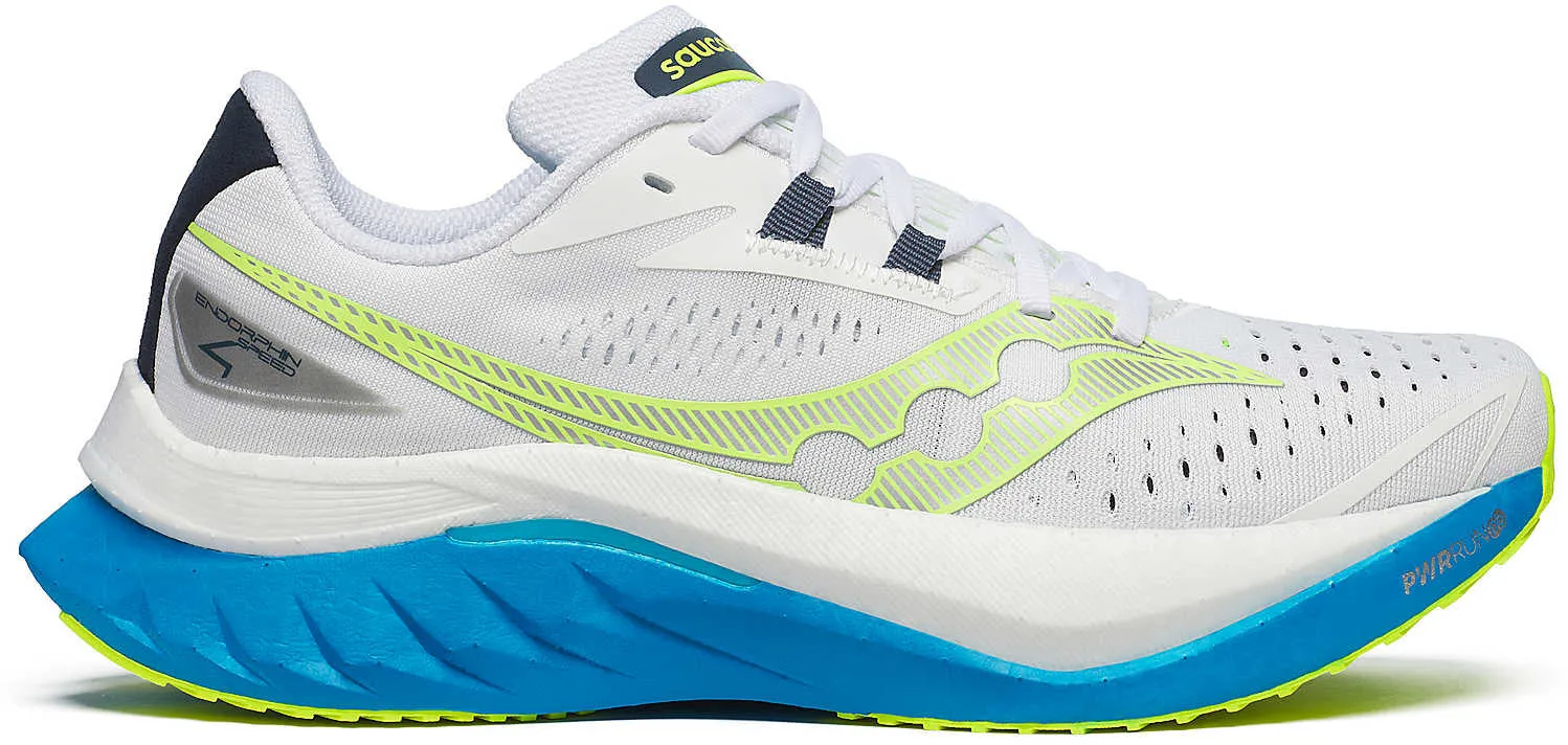Chaussures de course Saucony Endorphin Speed 4 pour femmes - Blanc