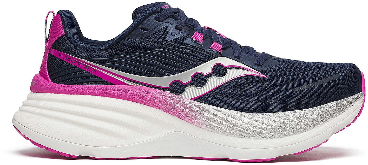 Chaussures de course Saucony Hurricane 24 pour femme - Bleu