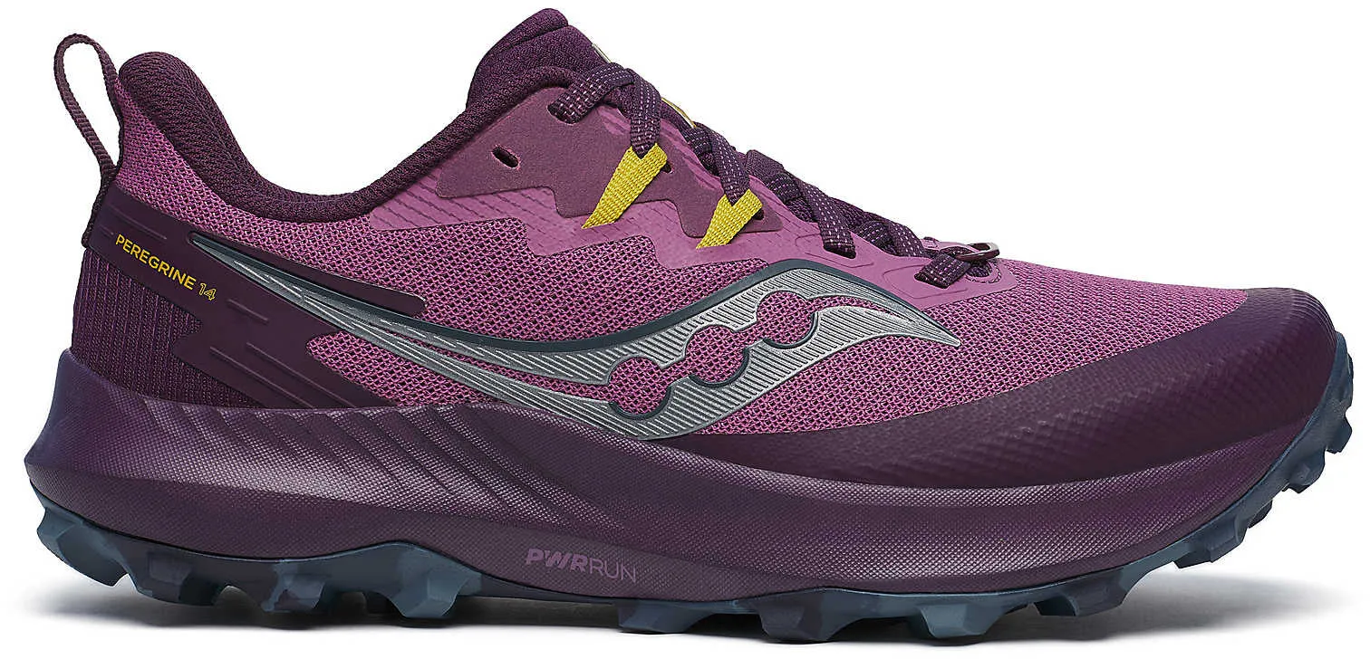 Chaussures de trail Saucony Peregrine 14 pour femmes - Violet