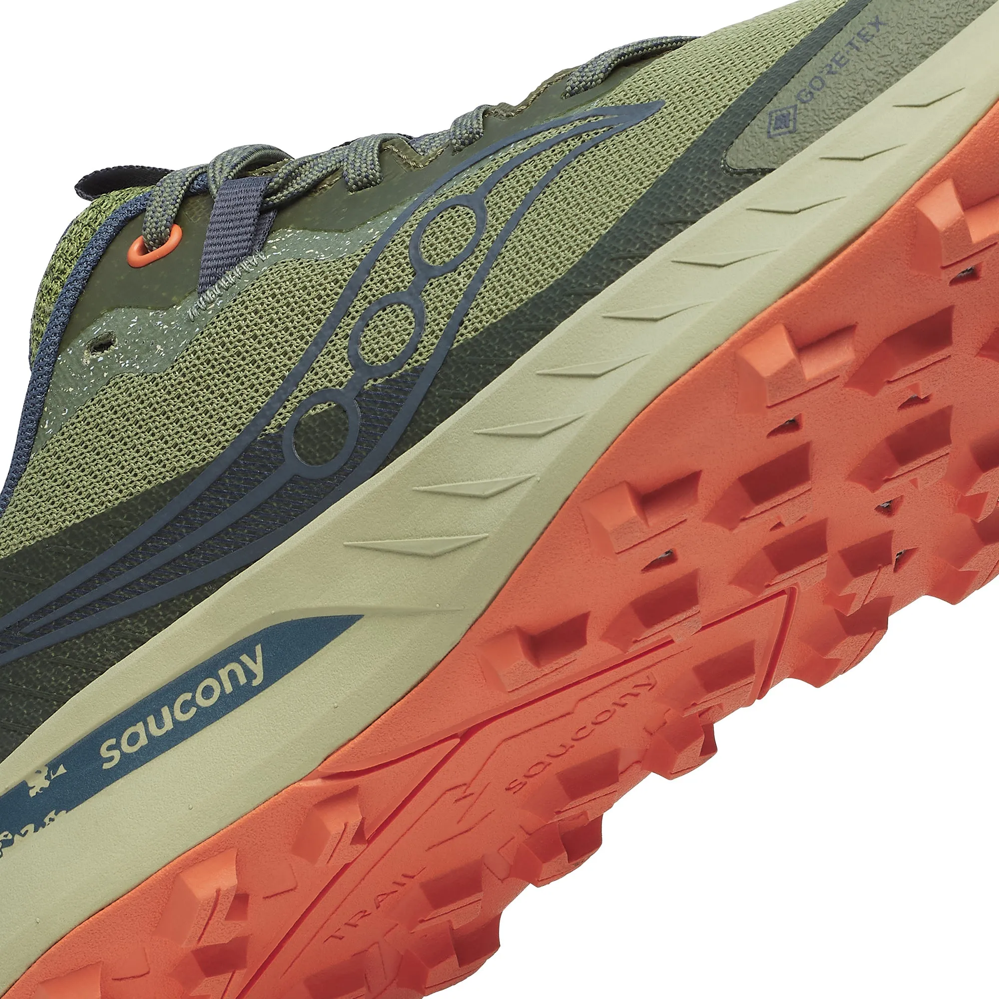 Chaussures de trail Saucony Peregrine 15 GORE-TEX pour femme - Vert