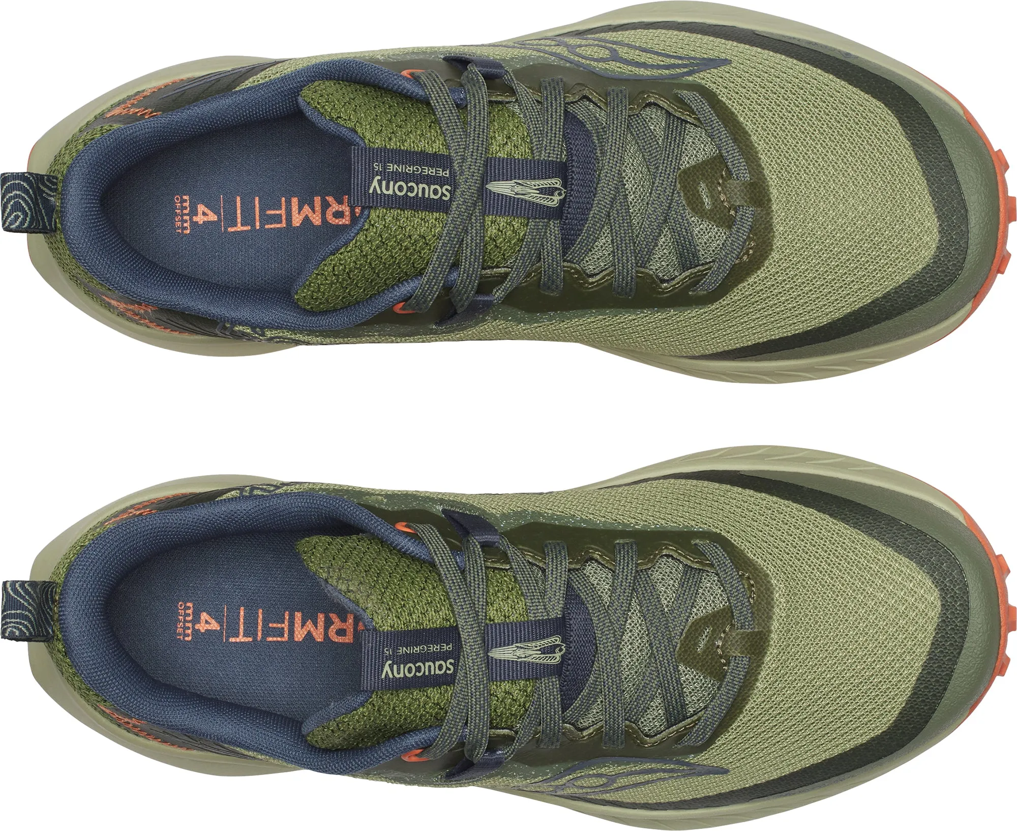 Chaussures de trail Saucony Peregrine 15 GORE-TEX pour femme - Vert