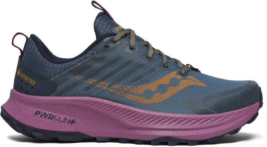 Chaussures Saucony Saucony Ride TR2 GORE-TEX pour Femme - Chaussures de Trail - Bleu