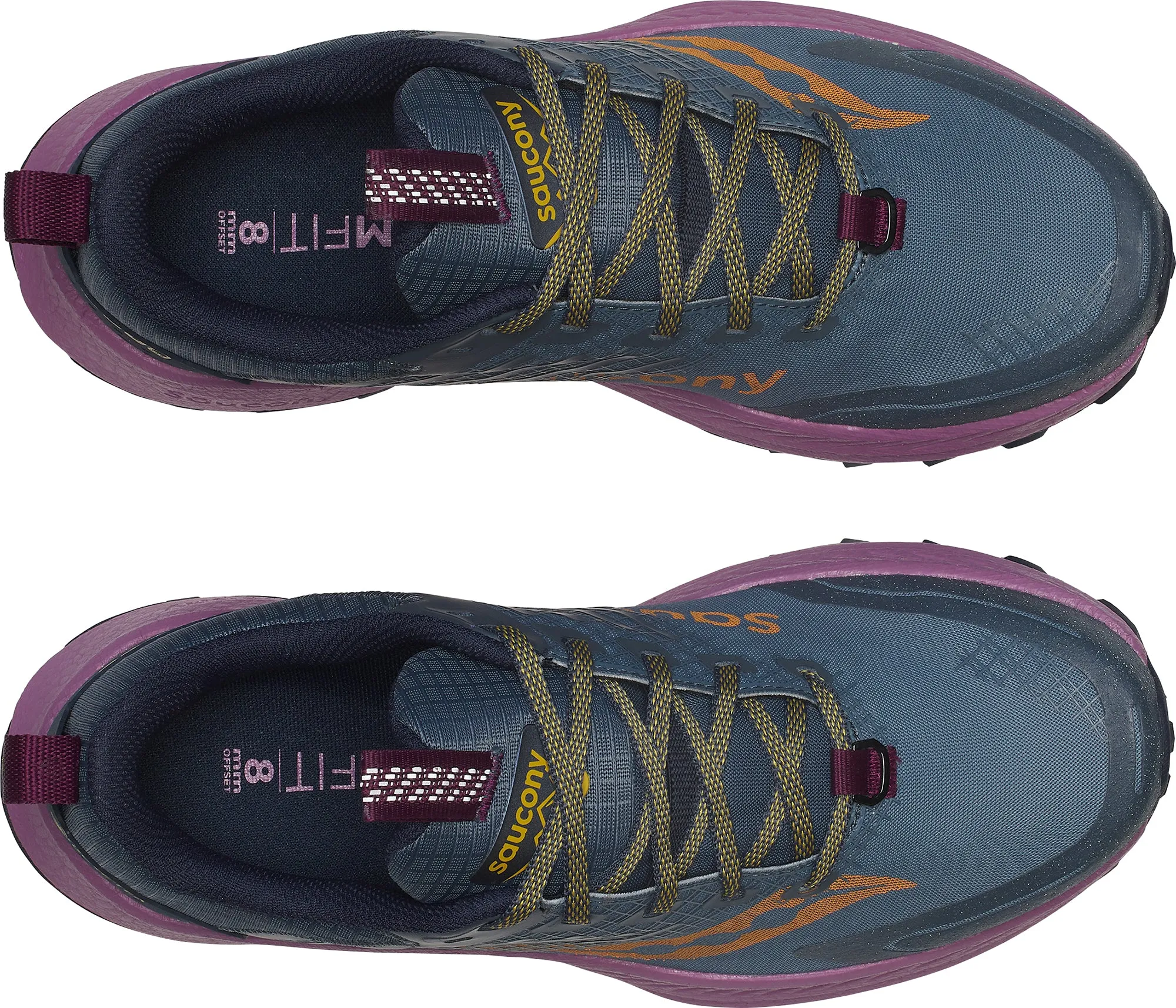 Chaussures Saucony Saucony Ride TR2 GORE-TEX pour Femme - Chaussures de Trail - Bleu