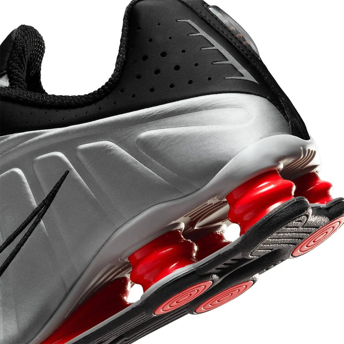 Shox R4 'Noir Métallisé Argenté'