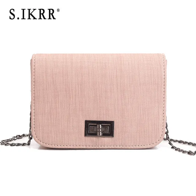 S.IKRR Sac à bandoulière coréen, sacs à main de luxe pour femmes, version designer, petit sac messager carré pour filles sauvages, bolsa feminina, sacs Fashion Nova
