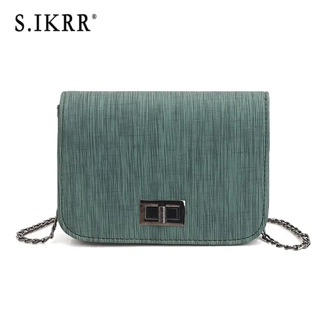 S.IKRR Sac à bandoulière coréen, sacs à main de luxe pour femmes, version designer, petit sac messager carré pour filles sauvages, bolsa feminina, sacs Fashion Nova