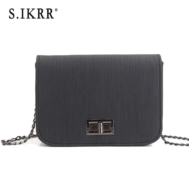 S.IKRR Sac à bandoulière coréen, sacs à main de luxe pour femmes, version designer, petit sac messager carré pour filles sauvages, bolsa feminina, sacs Fashion Nova