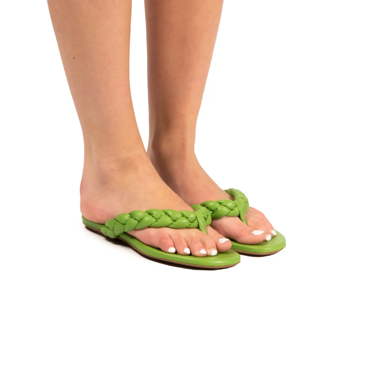 Cuir vert Sirocco