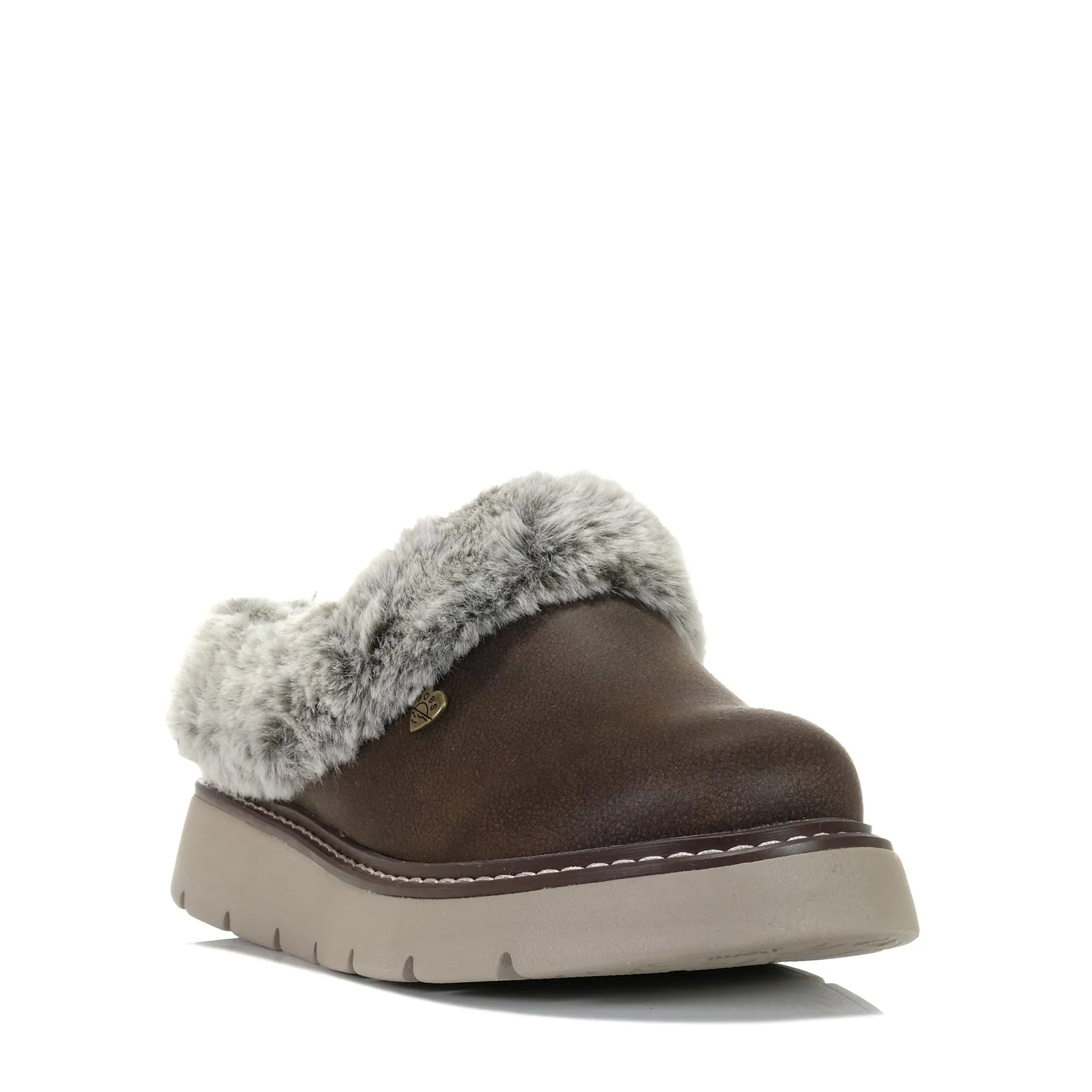 Skechers BOBS Keepsakes Lite - Mélange Douloureux 114762 Chaussures en Chocolat_Skechers