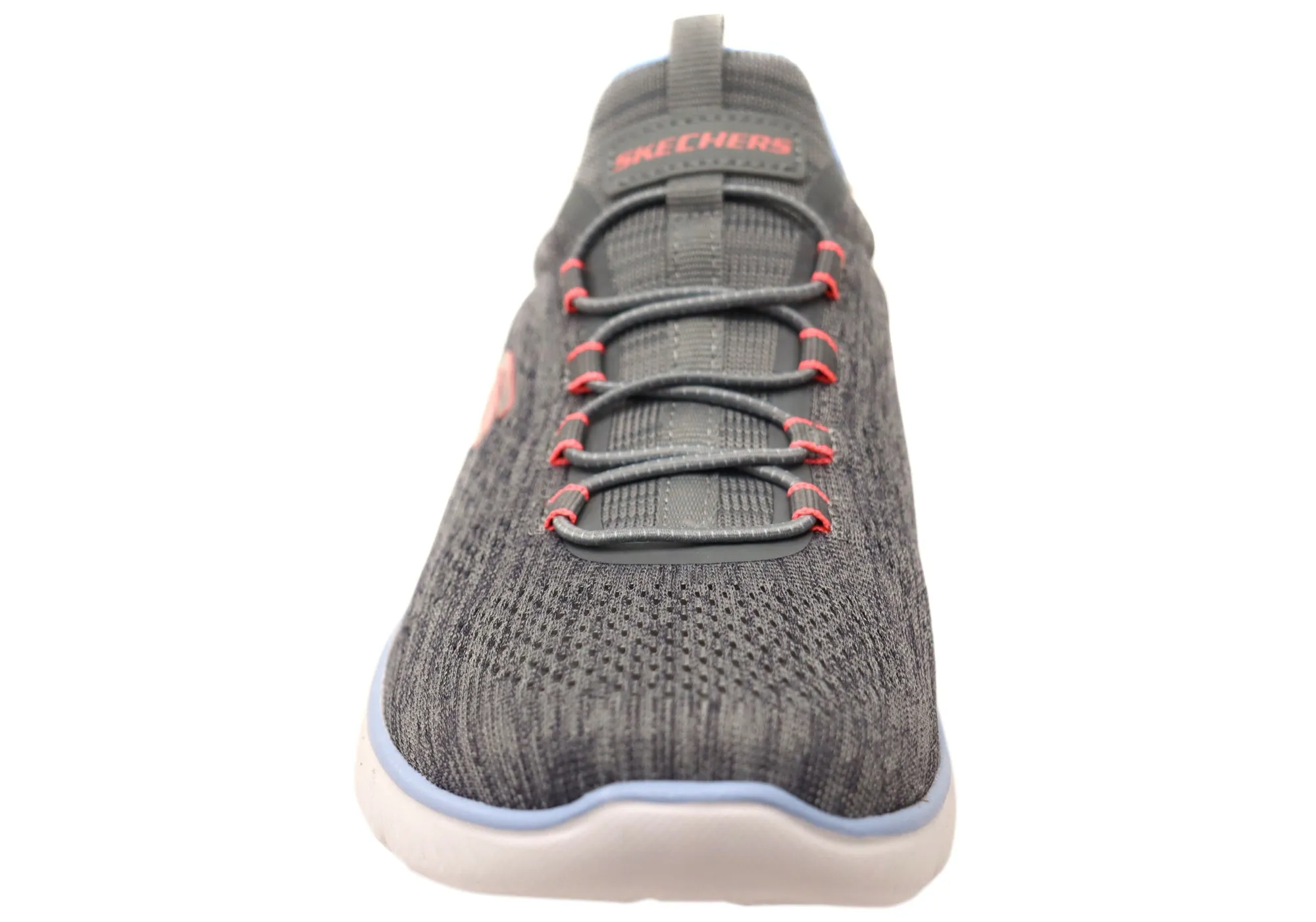 Skechers Femmes Summits Fun Flair Chaussures à Enfiler avec Mousse Mémoire Skechers