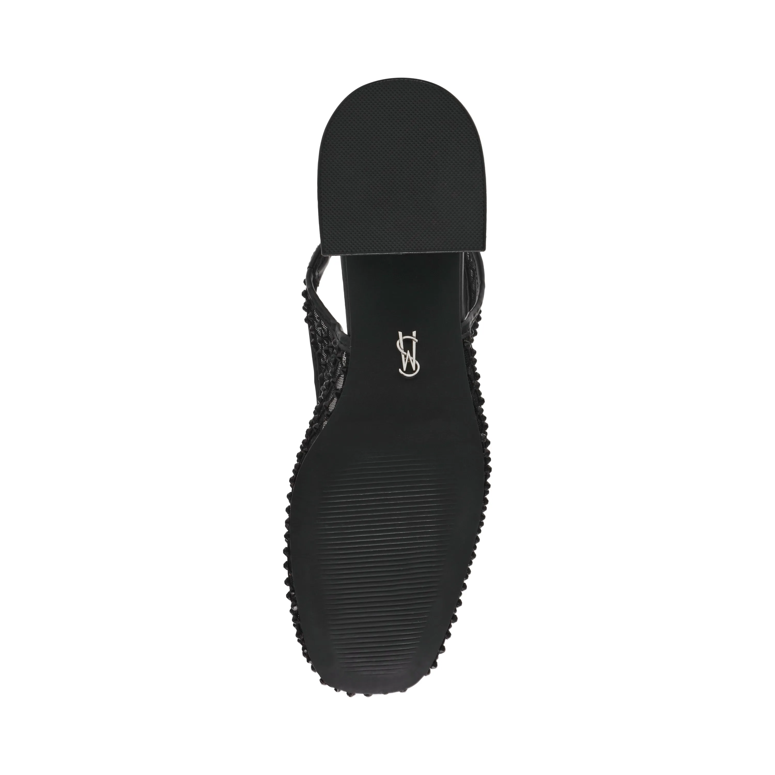 Chaussure plate Smitten NOIR MAILLE