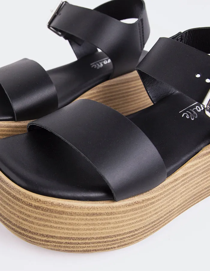 Snapper Cuir Noir
