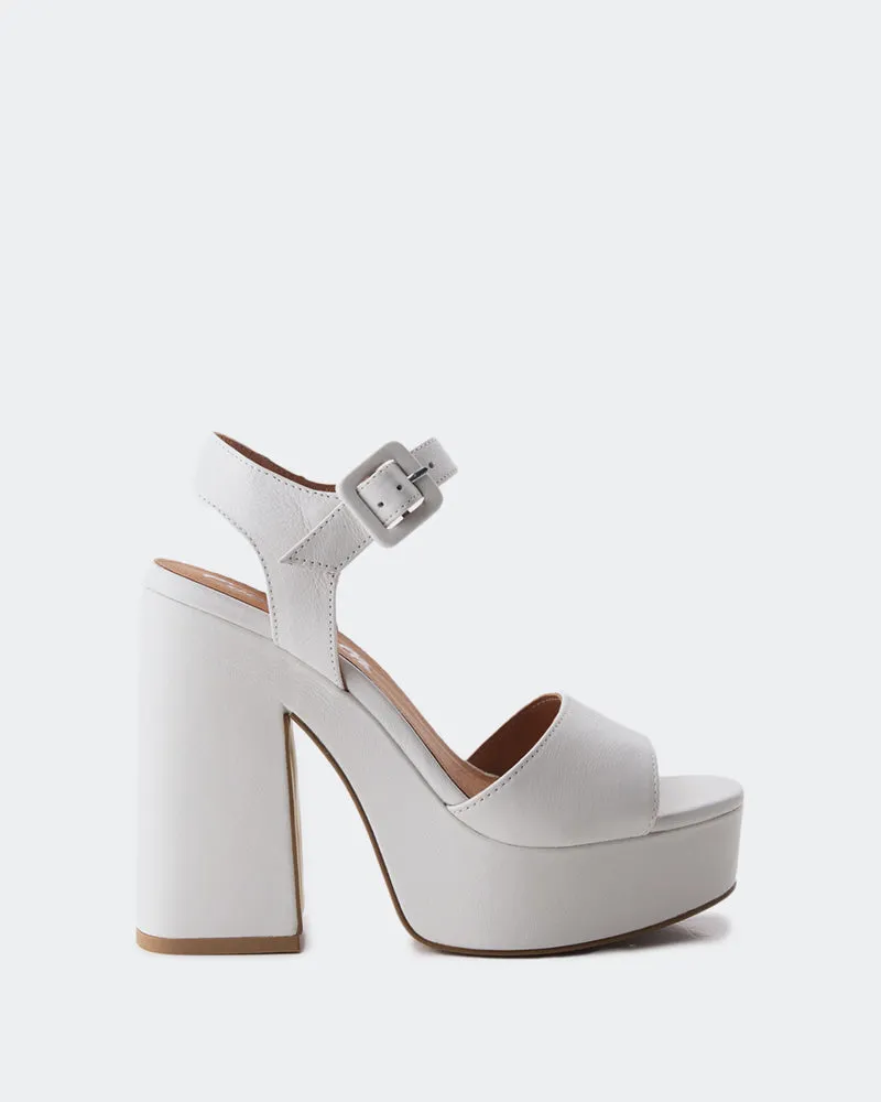 Stafilos Cuir Blanc