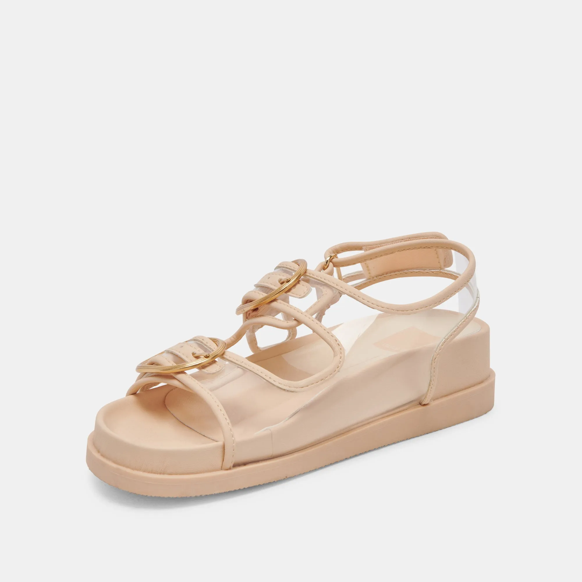 SANDALES STARLA EN VINYLE CRISTAL