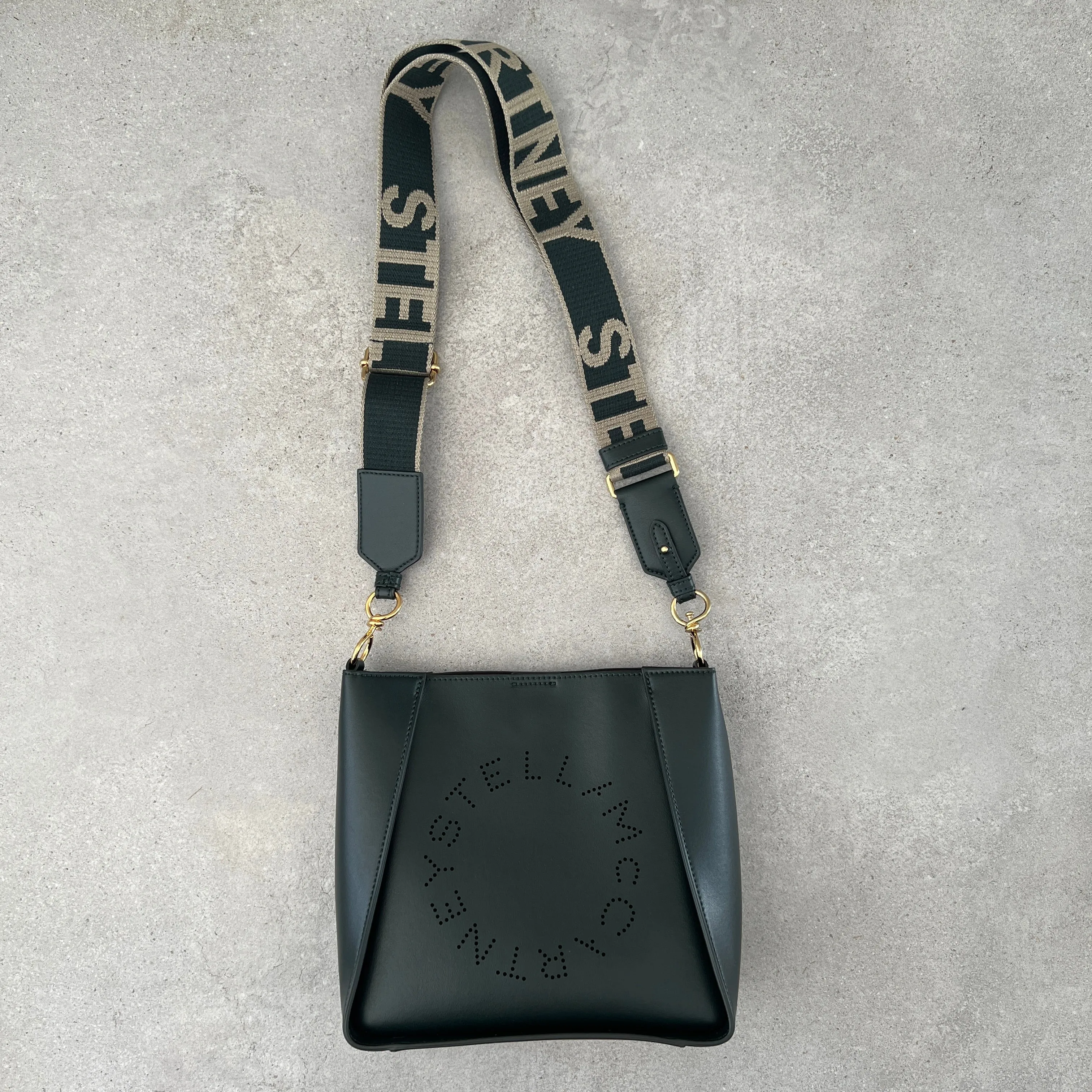 Stella Logo Mini Crossbody Hobo Alter, Sacs en Pin_Stella Mccartney_Sacs