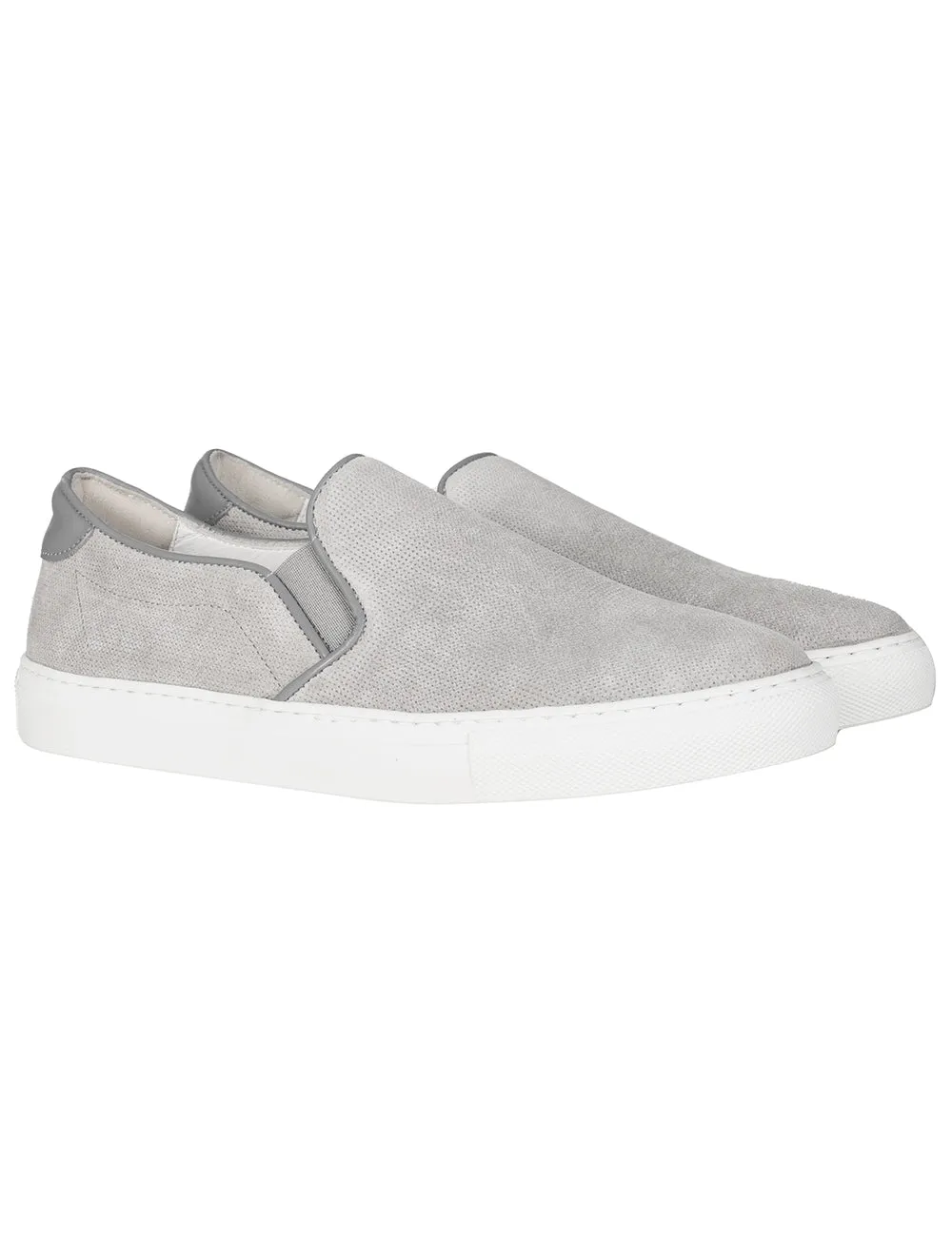 Stevens Sneaker à Enfilage Gris Clair