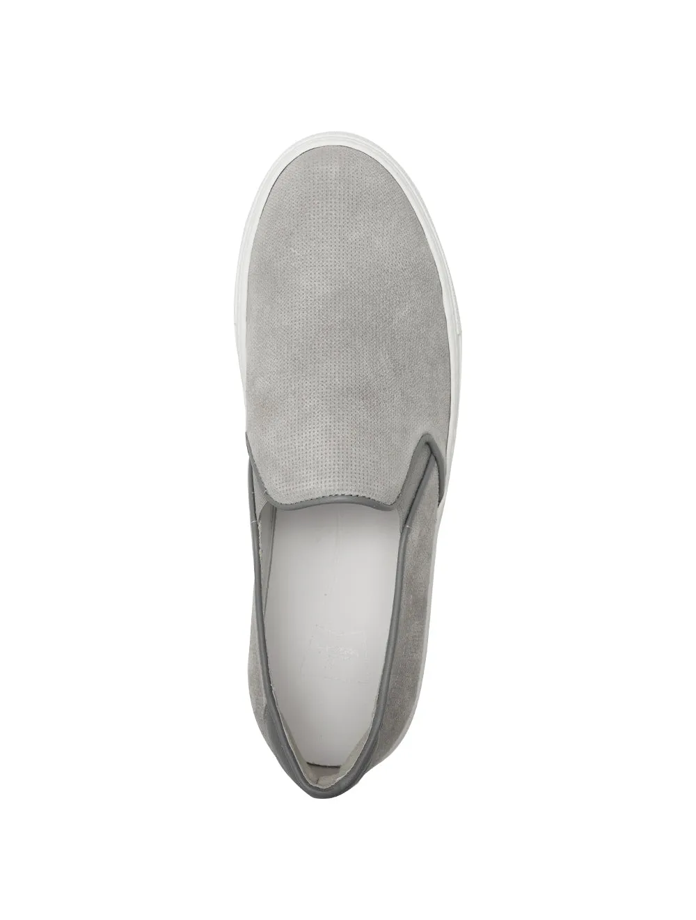 Stevens Sneaker à Enfilage Gris Clair
