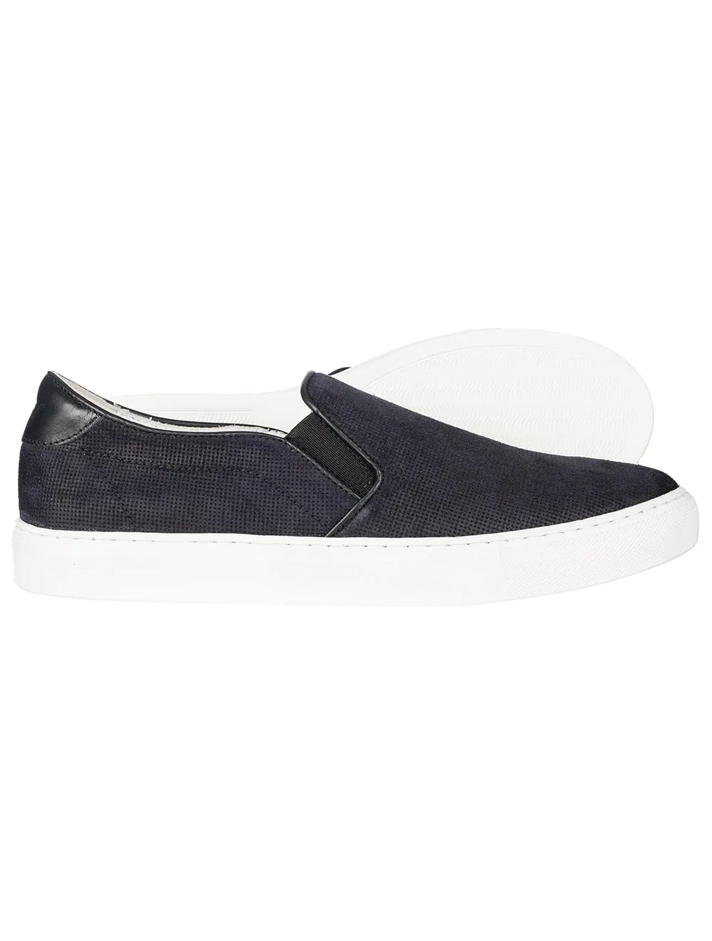 Stevens Slip On Sneaker Bleu Nuit