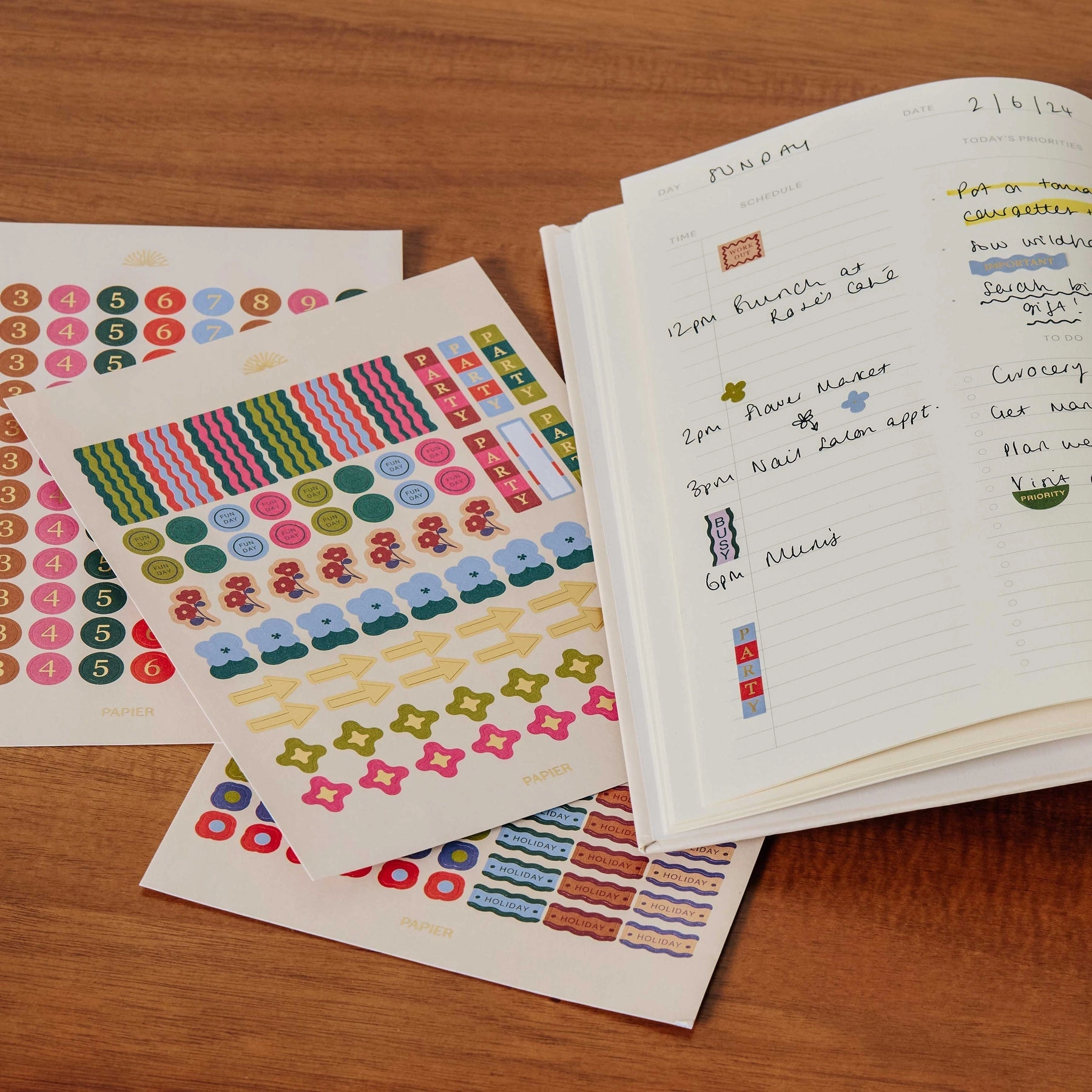 Sticker Set Multi - Plan Ahead