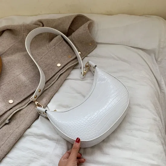 Sacs Bandoulière en Similicuir PU à Motif Pierre pour Femmes 2020, Petit Sac Messager Épaule, Sacs à Main et Pochettes pour Dame, Fashion Nova Bags